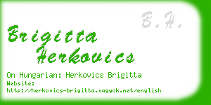 brigitta herkovics business card